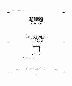 Zanussi Clothes Dryer TC 7102 S-page_pdf